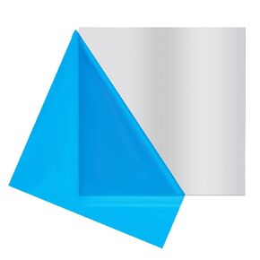 BENECREAT 7.8x7.8inch Aluminium Metal Sheet, Square Heavy Duty Metal Aluminum Sheet Plate with Protective Film for Decoration, Packaging, Construction, 3mm Thick