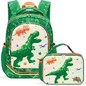 WAWSAM Kids Backpack Set - School Backpack with Lunch Bag for Kindergarten Elementary