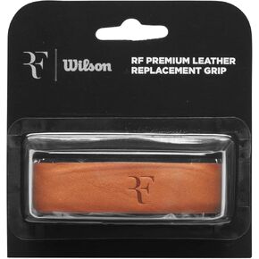 WILSON RF Leather Tennis Replacement Grip - Brown
