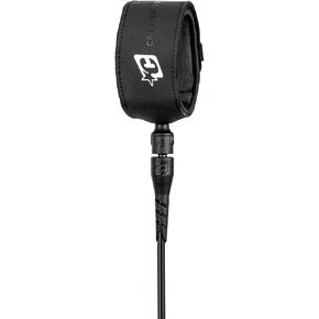 Creatures of Leisure Superlite Comp Shortboard Leash Black Silver 6'0"