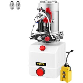 Hydraulic Pump Electric Hydraulic Pump 4 Quart Double Acting Plastic Reservoir for Dump Trailer in Saudi Arabia