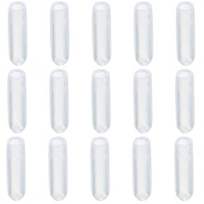 Screw Thread Protector Cover Rubber End Caps, [for Screw, Bolt] - 1/8"(3mm) ID/Clear/50pcs