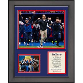 HOFSM.COM Hall of Fame Sports Memorabilia Framed Ted Lasso AFC Richmond Soccer TV Series 11"x14" Three Photo Collage in Kuwait