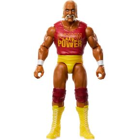 Mattel WWE Action Figure, 6-inch Collectible Hulk Hogan with 10 Articulation Points & Life-Like Look