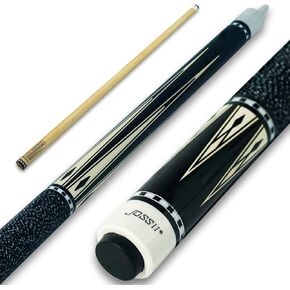 Banly 58" 1-Piece Pool Cue Stick for Adults, Professional Billiard Cue Sticks with 13mm Tip, Canadian Maple Wood Pool Table Sticks Weight from 19oz, 19.5oz, 20oz, Pool Stick Great for House Bar,Club