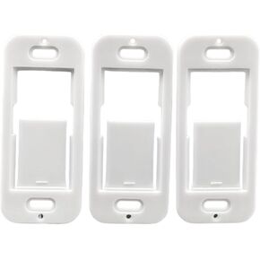 SplashNColor Wallplate Brackets for Lutron Caseta Pico Remote, 3-Pack – Seamless Remote Snap-in Installation Wall Bracket for Lutron Smart Switch, Durable Wall Mount Design for Lutron Pico Remote
