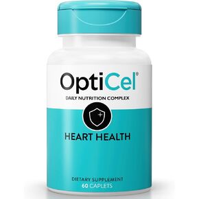 Heart Health - Heart Health & Blood Pressure Supplement for Men & Women, Supports Endurance, Recovery, Cholesterol & Cardiovascular Health, Plant-Based, Gluten-Free and Non-GMO, 60 Capsules