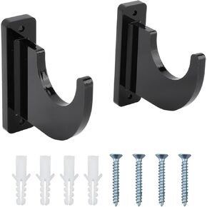 2 PCS Sword Display - Acrylic Wall Mount Polished Strong Load Bearing Sword Stand, Adjustable Universal Guitar Rack for Axes Knives Lightsabers