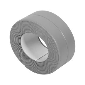 3.2M Length Wall Caulk Strip Self Adhesive Tub Bath and Wall Sealing Strip Sink Basin Trim Kitchen(38mm3.2M Gray)