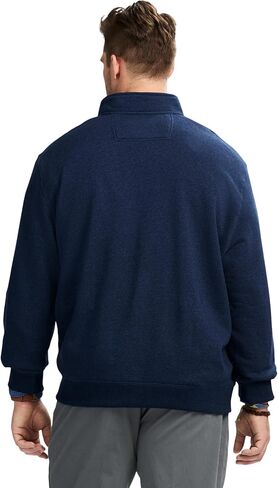 IZOD Men's Big and Tall Advantage Performance Quarter Zip Fleece Pullover Sweatshirt in Saudi Arabia