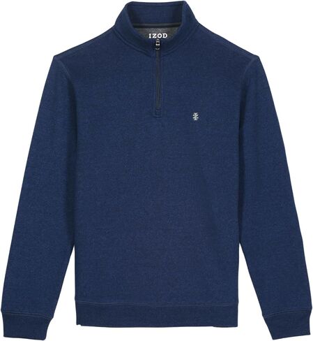 IZOD Men's Big and Tall Advantage Performance Quarter Zip Fleece Pullover Sweatshirt in Saudi Arabia