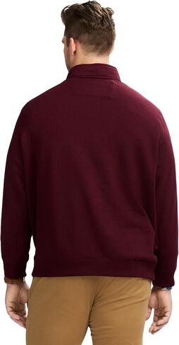 IZOD Men's Big and Tall Advantage Performance Quarter Zip Fleece Pullover Sweatshirt in Saudi Arabia