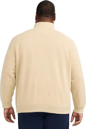 IZOD Men's Big and Tall Advantage Performance Quarter Zip Fleece Pullover Sweatshirt in Saudi Arabia