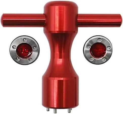 أوزان مخصصة 2 × 10 جرام من WuYan + مفتاح ربط لـ Titleist سكوتي كاميرون كاليفورنيا نيوبورت كومبي بوترز أحمر in Kuwait