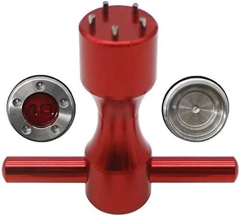 أوزان مخصصة 2 × 10 جرام من WuYan + مفتاح ربط لـ Titleist سكوتي كاميرون كاليفورنيا نيوبورت كومبي بوترز أحمر in Kuwait