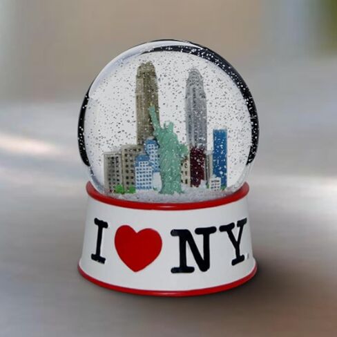 كرة الثلج الرسمية I Love New York Snow Globe (طولها 2.5 بوصة) (45 ملم) in Kuwait