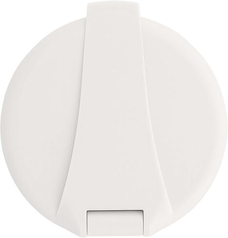 Aidack- صمام تحكم مجوف (خلاط ساخن/بارد)، كوب وغطاء أبيض دافئ، مقبض Aidack من الكروم - 136-1711-CW-W in Kuwait