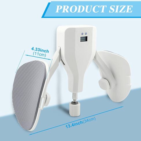 الفخذ ماستر 22-77 رطل، ساق مقاومة قابلة للتعديل وتمارين قوة الفخذ الداخلية، مدرب كيجل مشكل الورك، جهاز تقوية أرضية الحوض مع حزام ووسادة للرجال والنساء للتمرين in Kuwait