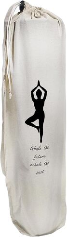 Yoga Mat Bag Cover -100% Cotton Lightweight,Washable Yoga Dust Bag With Adjustable Strap in Saudi Arabia