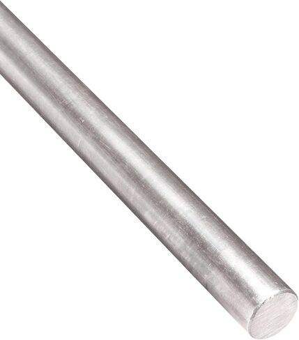 400 Nickel Round Rod, Unpolished (Mill) Finish, Cold Drawn/Stress-Relieved Temper, ASTM B164/QQ-N-281D Class A/ASME SB 164/NACE MR0175, 5/8" Diameter, 12" Length in Saudi Arabia