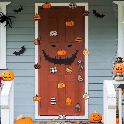 48 Pieces Thanksgiving Pumpkin Cutouts Classroom Bulletin Board Decorations Home Sweet Pumpkins Accents for Fall Celebrations Halloween Thanksgiving Day Party Supply in Saudi Arabia