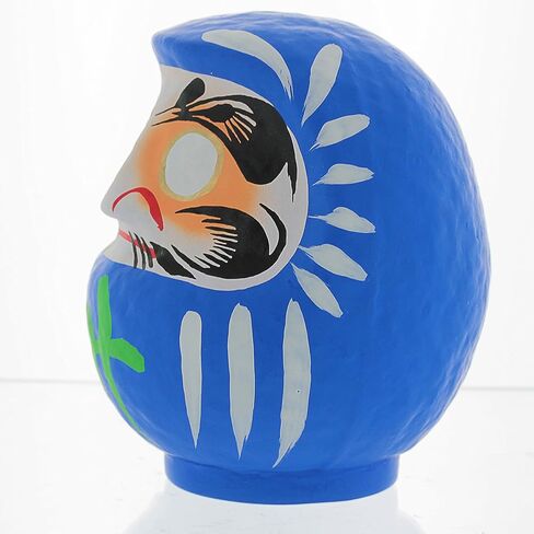 دمية داروما - صنعت في اليابان - الثروة والازدهار (ذهبي، متوسط ​​4.7 بوصة) in Kuwait