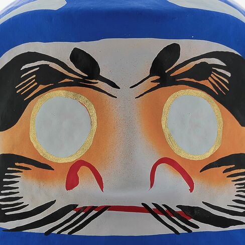 دمية داروما - صنعت في اليابان - الثروة والازدهار (ذهبي، متوسط ​​4.7 بوصة) in Kuwait