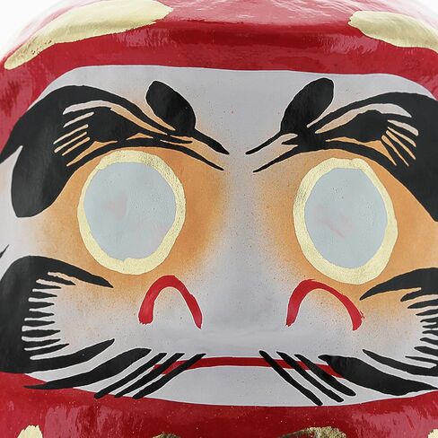 Daruma Doll - Made in Japan - 4.7" Good Luck & Well Wishes (Red) in Saudi Arabia