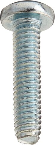 Small Parts 0812RPP Steel Thread Rolling Screw for Metal, Zinc Plated, Pan Head, Phillips Drive, #8-32 Thread Size, 3/4" Length (Pack of 100) in Saudi Arabia