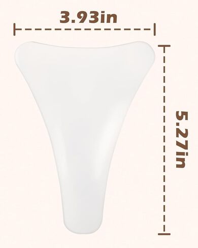 وسادات خافي عيوب أصابع الجمل، غطاء أصابع الجمل لتغطية أصابع الجمل، حشوات سيليكون مضادة لأصابع القدم الجملية قابلة لإعادة الاستخدام، خافي عيوب أصابع الجمل لملابس السباحة، حشوات داخلية لأصابع الجمل، 3 عبوات شفافة على شكل حرف Y in Kuwait