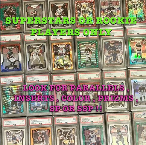 2023 Football PSA Only Graded 8+ Guaranteed Premuim Collection Mystery Hot Pack - Rookies/Superstars Only - Prizms, Parallels, Color, SP or SSP!! Look for C.J. Stroud Anthony Richardson in Saudi Arabia
