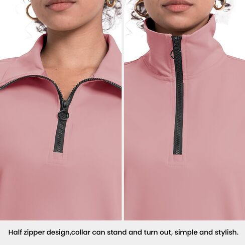 Rdruko Lounge Sets For Women 2 Piece Outfits Sweatsuit Half Zip Sweatshirts and Wide Leg SweatPants Tracksuit in Saudi Arabia