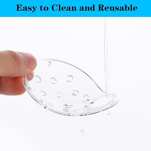 4 Pcs Plastic Eye Shield, Clear Eye Patch with Adjustable Strap Eye Surgery Covering Breathable After Surgery Eye Protections for Patient Men Women, Eye Care Supplies for Eye Post-Operative Recovery in Saudi Arabia