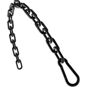 Fitness Chain, Weight Lifting Chain, 304 Stainless Steel Exercise Cable Machine Extension Chain, LAT Pulldown Bar Extension Attacment for Home Gym