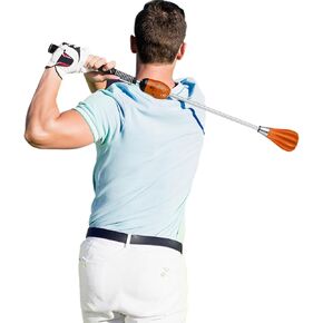 Golf Swing Trainer with Adjustable Magnetic Resistance, Lightweight and Comfortable Handle for Practice