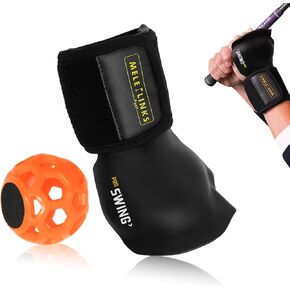 Golf Swing Trainer, Golf Training Aid with Training Aid Ball, Improve Your Golf Swing Technique The Golf Wrist Training Aid, Golf Grip Trainer for Beginners and Pros Golfer