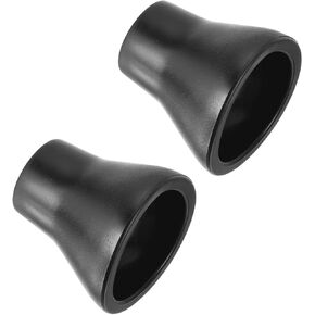 PATIKIL Golf Ball Retriever Grabber, 2 Pack Putter Grip Suction Cup Pick Up Back Save for Picker Upper Tube Handle, Black