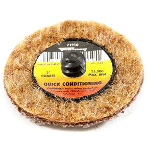 Quick Change Surface Prep Pad, 2", Coarse Grit (5-Pack of Forney 71910)