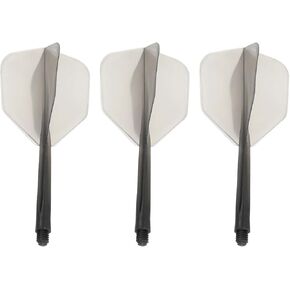 PATIKIL Integrated Dart Shaft and Flights, Durable Plastic Dart Flight Set