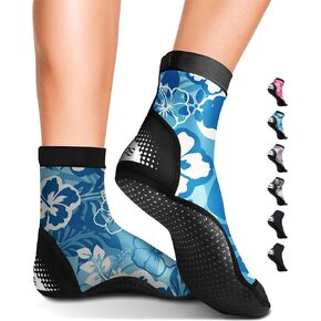 BPS New Zealand ‘Second Skin’ Beach Volleyball Socks Sand Soccer Quick Dry Ultra Stretch Booties Aqua Diving Men Women