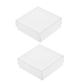 YOKIVE 5 Pcs Freezer Tube Boxes, Cardboard Holder Rack for 1.5/1.8/2ml Centrifuge Tubes | Fixed Sample Tube, Great for Scientific Institutes (100 Places)
