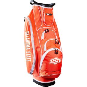 Team Golf NCAA Oklahoma ST Albatross Golf Bag Lightweight, 10-Way Club Divider, Spring Action Stand, Insulated Cooler Pocket, Velcro Glove and Umbrella Holder & Lift Assist Handles
