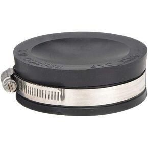 QC-104 Fernco 4-in. Flexible Cap