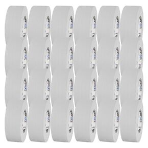 2" Pro Gaff Gaffers Tape 55 yards length white matte. Premium Heavy-Duty Gaffers Tape trusted by professional Gaffers. Made in the USA. Holds Tight, Easy to remove. (Pack of 24)