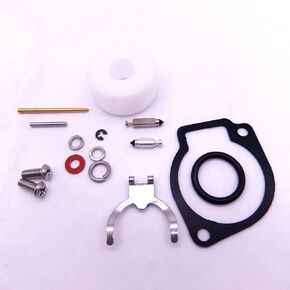 Boat Motor 3F0-87122-0 3F0-87122-1 3F0-87122-2 3F0871220 3F0871221 3F0871222 3F0871220M 3F0871221M 3F0871222M Carbs Carburetor Repair Kit for Tohatsu & for Nissan 2.5HP 3.5HP Outboard Engine
