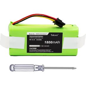 PUCRC95 Replacement Vacuum Battery PRTPUCRC95BATT for PRTPUCRC9520 PUCRC95UK PUCRC96B 14.4V 1800mAh
