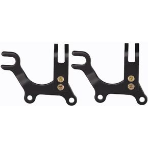 2 Pack Brake Bracket Adapter Disc Brake Bracket Converter Bike Components & Parts Bicycle Disc Brake Mount Mountain Road Bike Modification Brake Bracket Frame Adapter Mounting Holder (32mm)