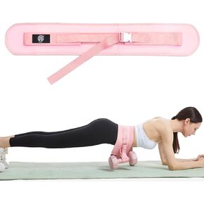 Exercise Hip Thrust Belt for Dumbbells Heavy Plates, Kettlebells, Ultra-Durable Booty Belt for Hip Thrust Glute Trainer for Home Workouts with Slip-Resistant Padding