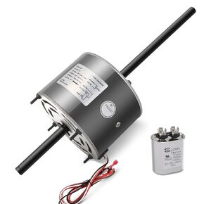 D1092, 7184-0156, 1468-306 RV AC Fan Motor Compatible with Coleman Mach 6000 & 8000 Series AC Units, 48014, 48064, 48203 etc, Replaces 7855MVA-A11U, 7184-0432, 1468-3069 etc 1/3 HP, 115 Volts