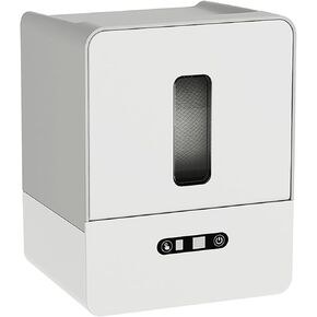 Paper Towel Dispenser, Automatic Paper Towel Dispenser, Wall Mount Paper Towel Holder with Night Light for Restroom, Office, Home and Public Places